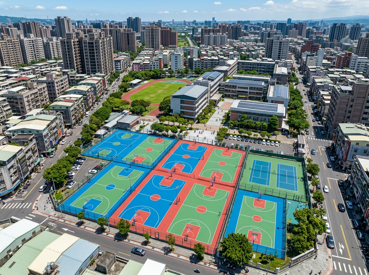 保山市EPDM塑胶跑道硅PU篮球场 - 一站式服务